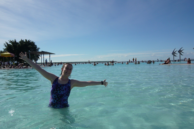 p1010056.jpg - And me again!  I'm pretty excited about this place because it's so much like the island I made up for Azilie's story.  The kids there hang out at a place called the Lagoon, too.