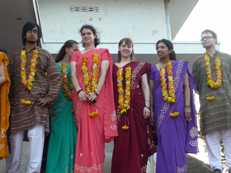 p1020205.jpg - Now they've given us floral garlands, for the second time since we arrived.  I feel like we're celebrities!